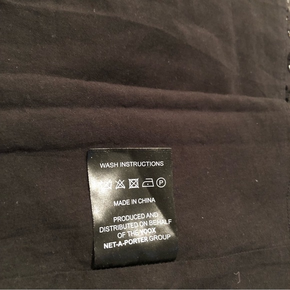 Iris and Ink black Eyelets Cotton Sun Dress Size US 8 - Picture 6 of 14